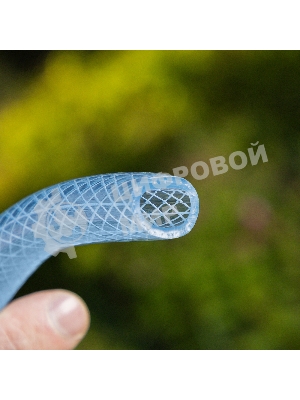 Шланг поливочный Palisad прозрачный армированный 3-х слойный, 1/2