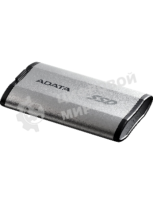 Внешний SSD ADATA SD810, 1TB, USB 3.2 Gen 2x2 Type-C, R/W 2000/2000, серебристый