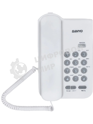 Телефон проводной SANYO RA-S108W белый