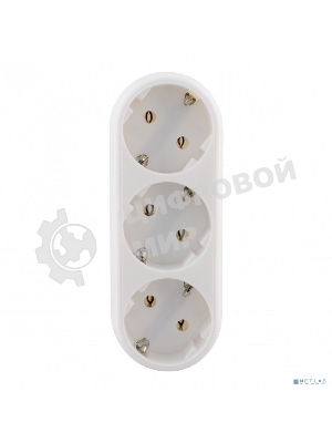 Тройник с заземлением СТАРТ (4640033422958) С/А SA1/3-ZL 30/60