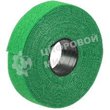 Хомут-липучка ITK HKVRG-W20-L5000 5000x20 мм (упак: 1 шт) полиамид внешний (-40/+80) зеленый