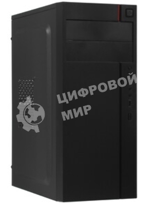Компьютерный корпус Miditower ExeGate AA-440-AA400 (ATX, AA400 8 см, 2*USB, аудио)
