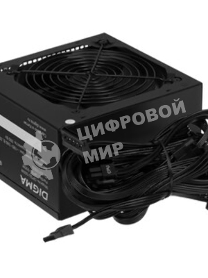 Блок питания Digma DPSU-600W-WH RTL, 600Вт, 80 PLUS, 120мм, черный