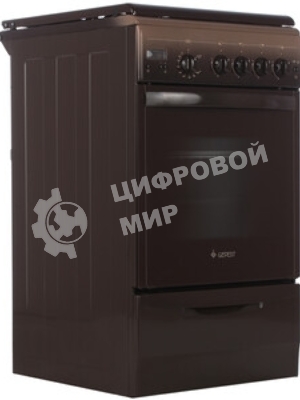Плита газовая Gefest ПГ 5100-03 0001 коричневый, конфорок 4 шт, духовка 52 л, 50 см x 85 см x 58.5 см