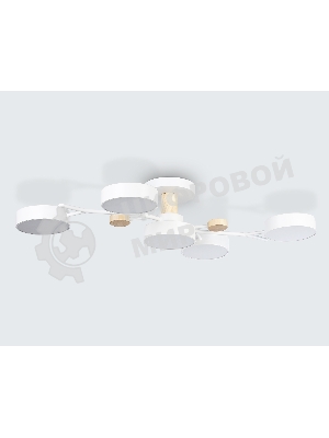 Светильник Ambrella light FL4834/5 WH белый 3000K-6400K 70W 830*400*160 (ПДУ ИК)
