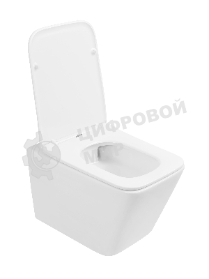 Комплект BAU 6 в 1: усиленная инсталляция BAU IDEAL, унитаз подвесной безободковый вихревой Bau Stil Hurricane, быстросъемное тонкое сиденье дюропласт микролифт, клавиша BAU Strike, черная матовая
