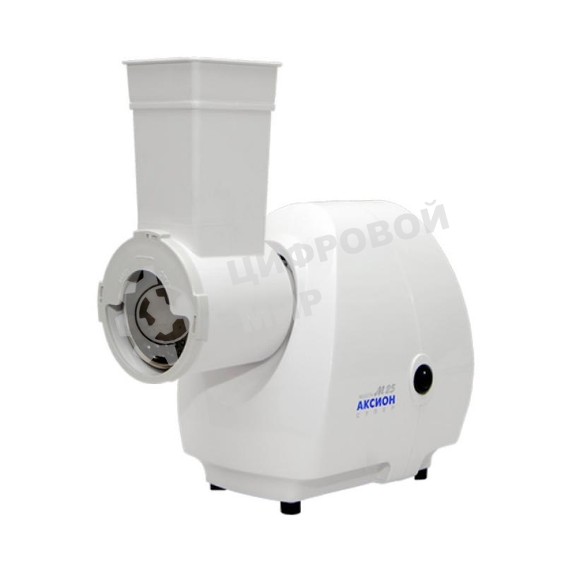 Мясорубка электрическая Аксион М25.03 белый, 1500 Вт, 1.7 кг/мин, защита от перегрузки, насадки - 5