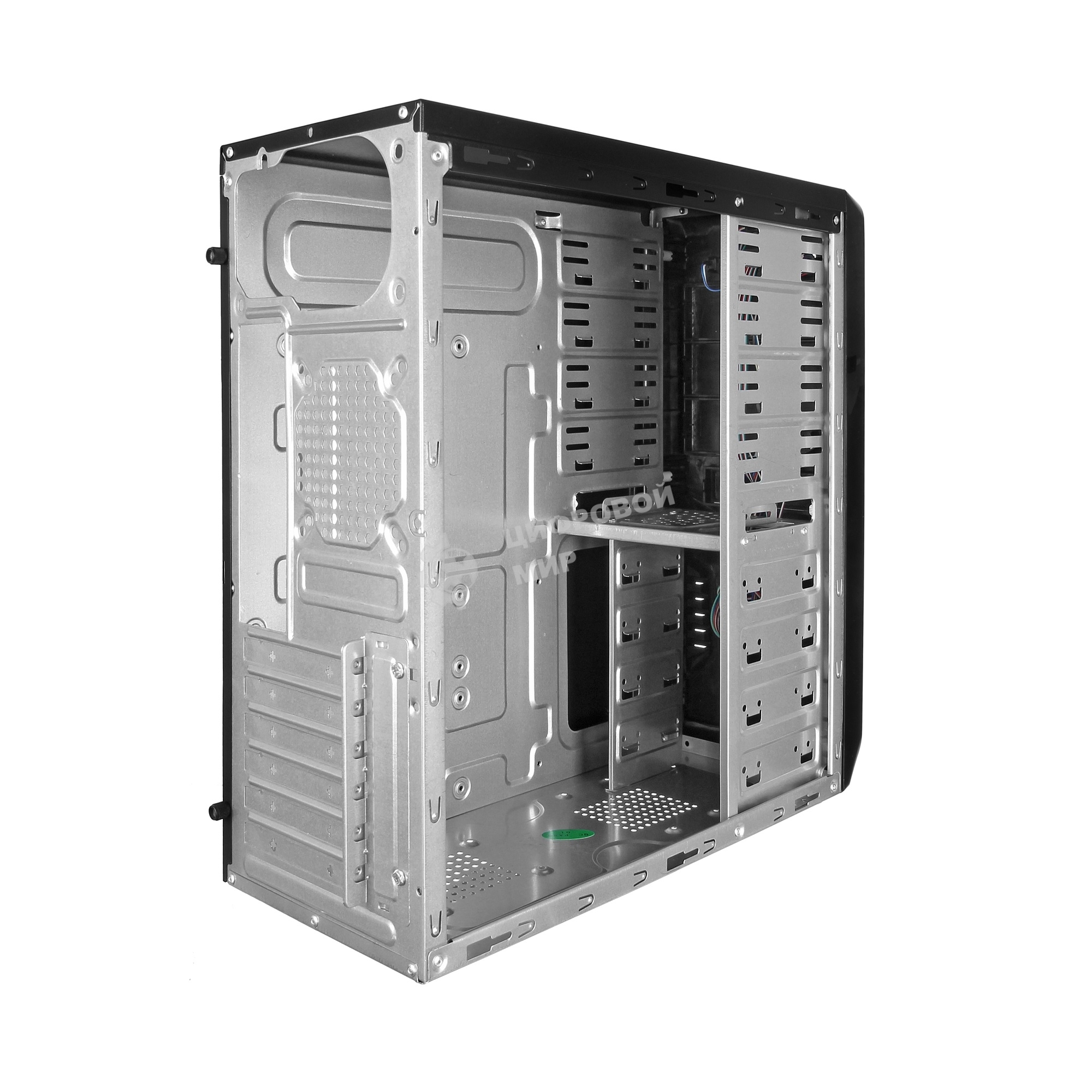 Компьютерный корпус ExeGate EX269435RUS Miditower UN-604 Black, ATX, (UN350, 120мм) 2хUSB+2хUSB 3.0, Audio