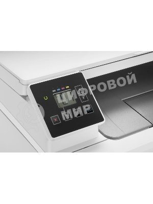МФУ лазерное HP Color LaserJet Pro MFP M182n (7KW54A), A4, цветной, печ. до 16 стр/мин., 600 x 600 dpi (печать) 1200x1200dpi (скан.), USB, RJ-45, Air Print, Mopria