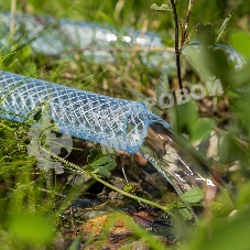 Шланг поливочный Palisad прозрачный армированный 3-х слойный, 1/2