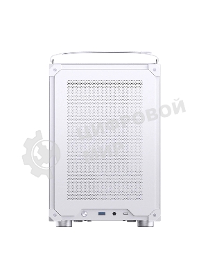 Компьютерный корпус без блока питания JONSBO C6 MAX Handle, Mini-Tower, TG, no fan, 1xUSB-A 3.0 + 1xUSB-C 3.1, mATX, mITX белый