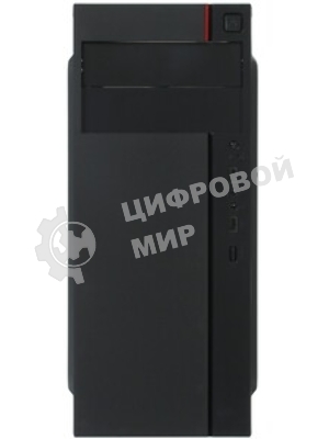 Компьютерный корпус Miditower ExeGate AA-440-AA400 (ATX, AA400 8 см, 2*USB, аудио)