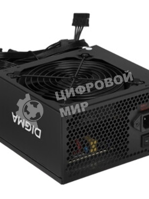 Блок питания Digma DPSU-600W-WH RTL, 600Вт, 80 PLUS, 120мм, черный