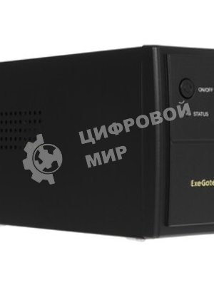 Источник бесперебойного питания ExeGate Smart LB-450.LCD.AVR.4C13 (450VA/270W, LCD, AVR, 4*C13, батарея 12V 4.5Ah, Black)