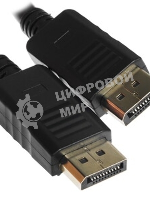 Кабель DisplayPort Cablexpert CC-DP2-10M, v1.2, 10м, 20M/20M, черный, экран, пакет