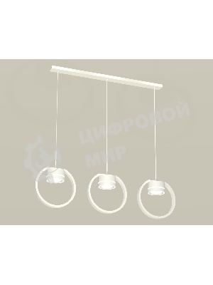 Светильник Ambrella light XB9106151/3 SWH/FR белый песок/белый матовый GX53 (C9106, N8433)