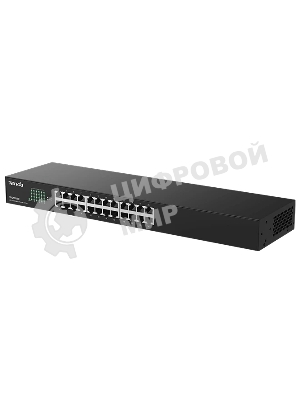 Коммутатор Tenda TEG1024G, 24×1 Гбит/с, неуправляемый