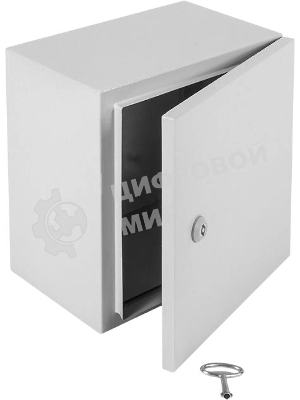 Монтажные шкафы, стойки Elbox Электротех. распред. шкаф IP66 навесной (В500xШ500xГ250) EMW c одной дверью (EMW-500.500.250-1-IP66)
