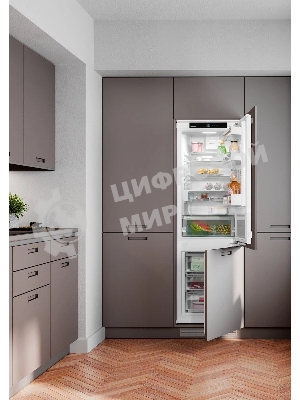 Встраиваемый холодильник Liebherr ICNd 5123 001 белый, двухкамерный, 190/83л, морозилка снизу, No Frost