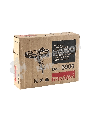 Гайковерт Makita 6906 Гайковерт ударный 6906 850Вт,1600у\м,588Нм,квадрат 3\4