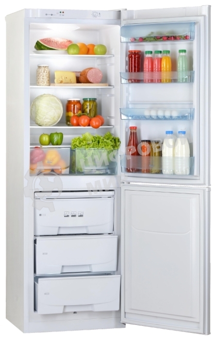 Холодильник Pozis RK-139 белый глянц. двухкамерный 188/97 л морозилка снизу