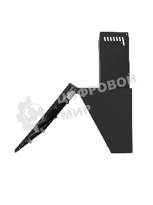 Вытяжка каминная Maunfeld Bridge 60 нержавеющая сталь/черное стекло, 60 см, 850 куб. м/ч, 51 дБ