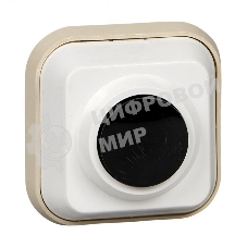 Выключатель кнопочный 250 В 0.4А для электрозвонков DIY SchE A1-04-011-I