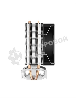 Кулер для процессора DEEPCOOL AG200 черный, 92 мм, алюминий/медь, 3050 об/мин, 30.5 дБ, 4 pin, 100 Вт, 133 мм