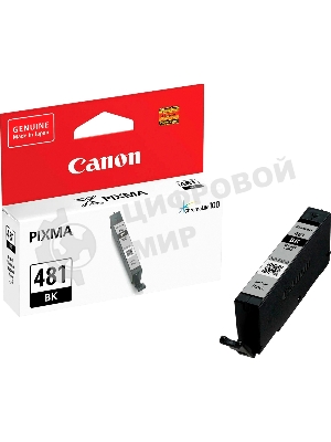 Картридж струйный Canon CLI-481 BK 2101C001 черный (5.6 мл) для Canon Pixma TS6140/TS8140TS/TS9140/TR7540/TR8540
