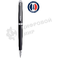 Ручка шариковая Waterman Hemisphere (CWS0920570) Mars Black CT M, синие чернила, подарочная коробка