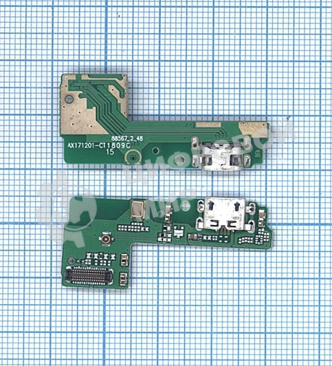 Плата разъема питания с микрофоном для Xiaomi Redmi 5