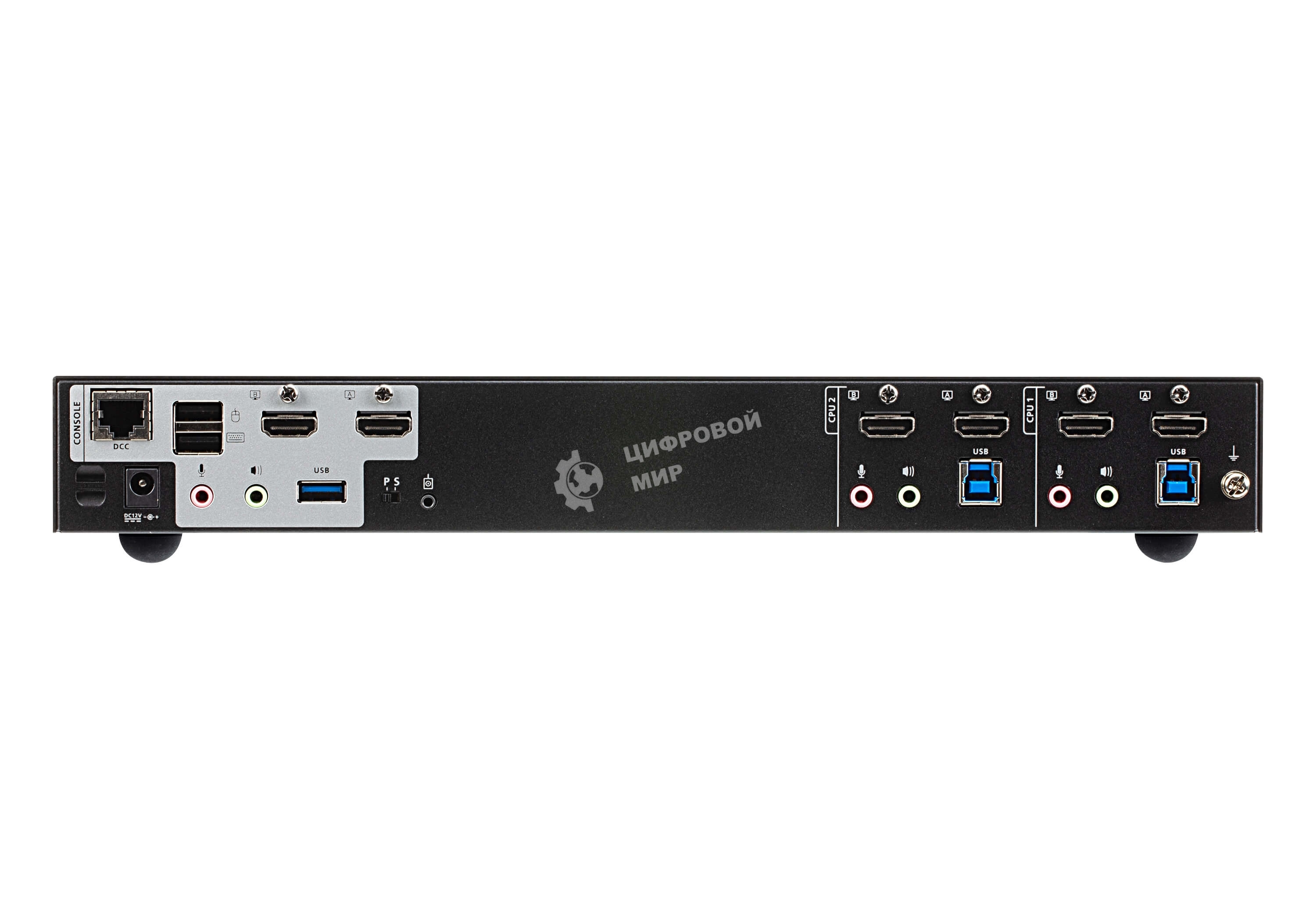 Переключатель ATEN 2-Port USB3.0 4K HDMI Dual Display KVMP Switch