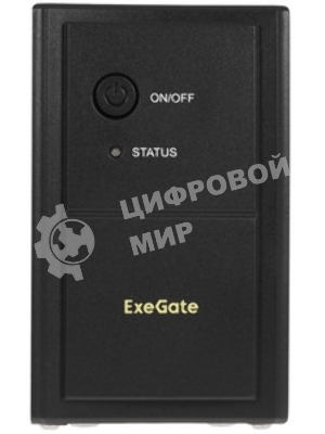 Источник бесперебойного питания ExeGate Smart LB-450.LCD.AVR.4C13 (450VA/270W, LCD, AVR, 4*C13, батарея 12V 4.5Ah, Black)