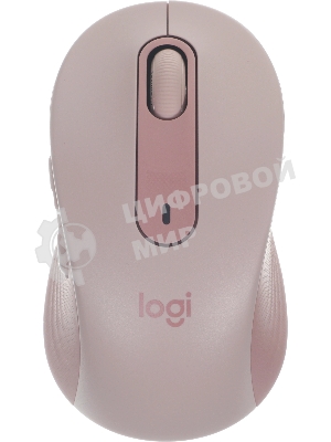 Мышь беспроводная Logitech Signature M650 розовый, 4000 dpi, радиоканал, Bluetooth, USB, кнопки - 5