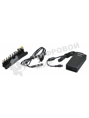 Блок питания Ippon D90U автоматический 90W 15V-19.5V 10-connectors 8A 1xUSB 2.1A от бытовой электросети LСD индикатор