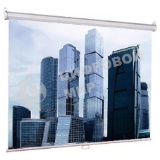 Настенный экран Lumien Eco Picture 115х180 см (рабочая область 109х174 см) Matte White восьмигранный корпус, возможность потолочн./настенного крепления, уровень в комплекте, 16:10 (треугольная упаковка)