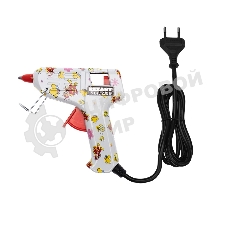 Клеевой пистолет Rexant, 15 Вт, Ø7 мм + набор цветных стержней 12 шт, блистер