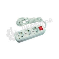 Удлинитель 3х2 м с заземл. с выкл. 16А IP20 Makel MGP212