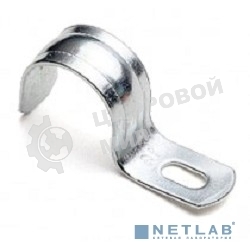 Скоба металлическая однолапковая EKF sm-1-19-20 d19-20 мм. PROxima