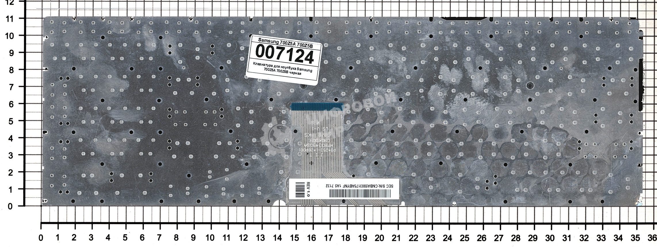 Клавиатура для ноутбука Samsung 700Z5A 700Z5B 700Z5C, черная