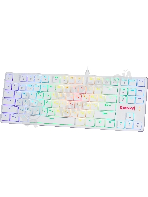 Клавиатура беспроводная Redragon Anubis беспроводная, USB, Bluetooth/Радиоканал, белый