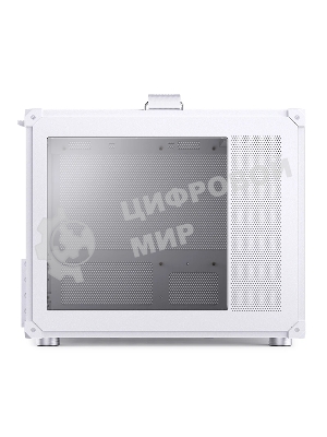 Компьютерный корпус без блока питания JONSBO C6 MAX Handle, Mini-Tower, TG, no fan, 1xUSB-A 3.0 + 1xUSB-C 3.1, mATX, mITX белый