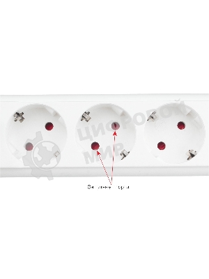 Сетевой фильтр PowerCube, PC PRO, 5 м, 6р, белый, 16А, SPL6-16-P-5M