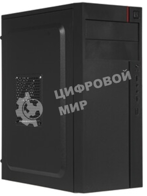 Компьютерный корпус Miditower ExeGate AA-440U-UNS400 (ATX, БП UNS400 с вент. 12см, 2хUSB+1хUSB 3.0, аудио, черный)