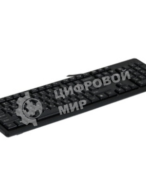 Клавиатура проводная A4Tech KR-3, USB, черный