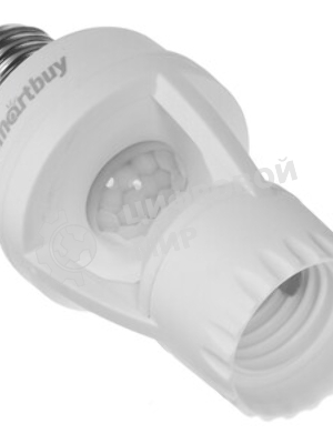 Датчик движенияSmartbuy Инфракрасный, в патрон E27, 60Вт, до 6м, IP20 sbl-ms-010