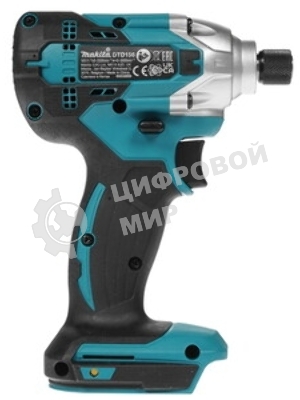 Дрель-шуруповерт Makita DTD156Z, 18 В, 0 Ач, 155 Нм, щеточный, ударный