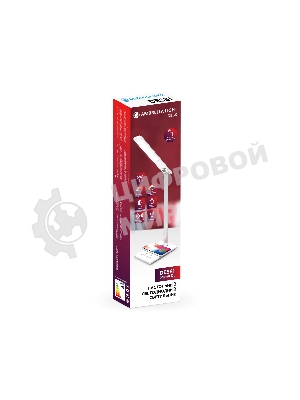 Светодиодная настольная лампа Ambrella light DE581 WH белый LED 2700-6400K 6W