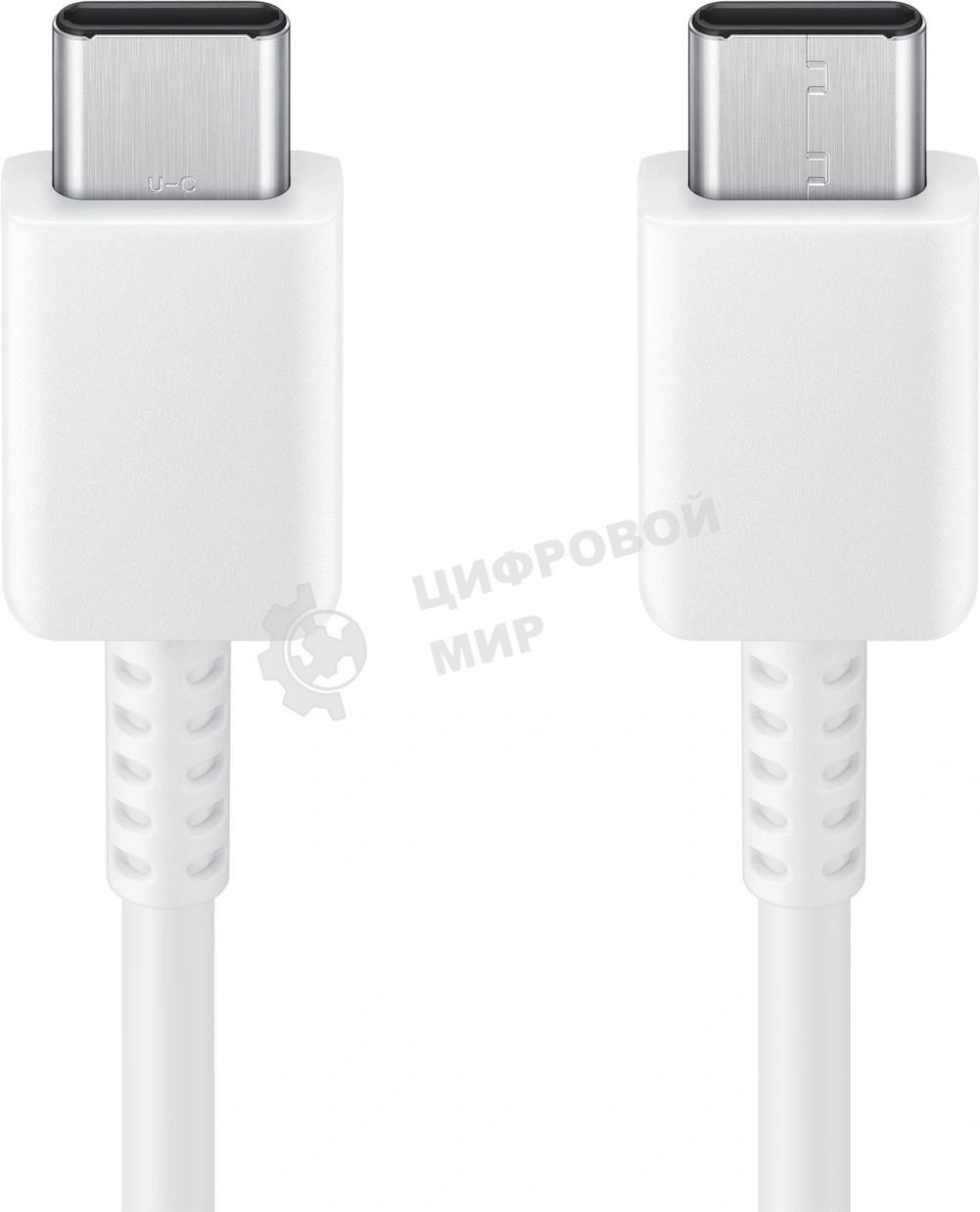 Кабель Samsung EP-DX310, USB Type-C (m) - USB Type-C (m), 1.8м, 3A, белый (EP-DX310JWEGEU)