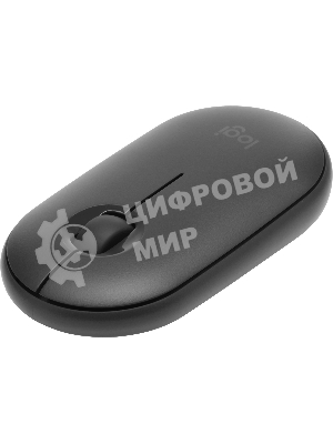 Мышь беспроводная Logitech Pebble M350 графитовый, 1000 dpi, радиоканал, Bluetooth, USB, кнопки - 3